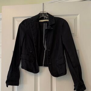 Anthropologie Black Blazer Jacket